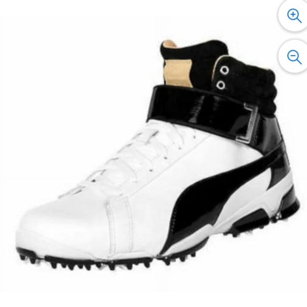 New in box Puma youth titantour ignite hi-top golf shoes Sz 6